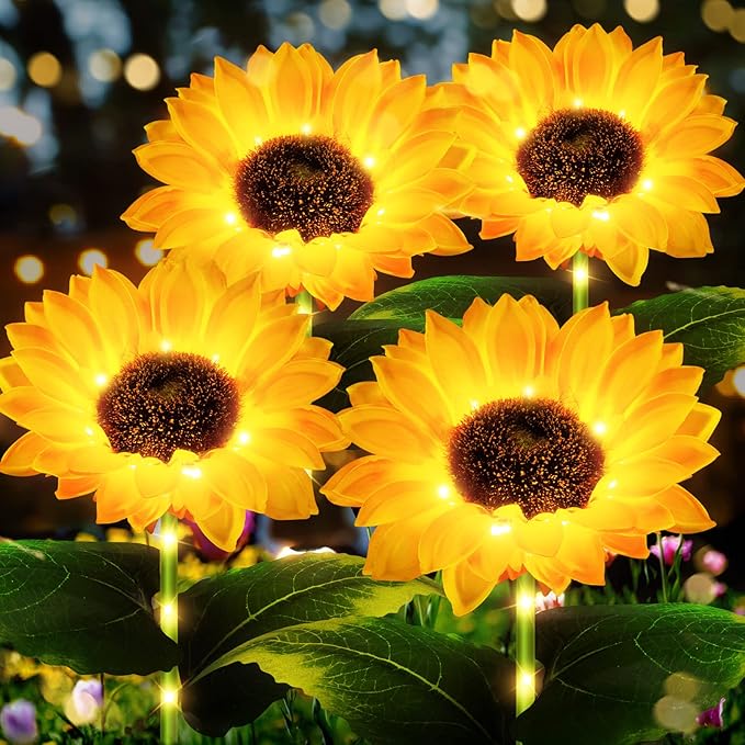 Solar Sunflower Light 1 Piece high brightness light