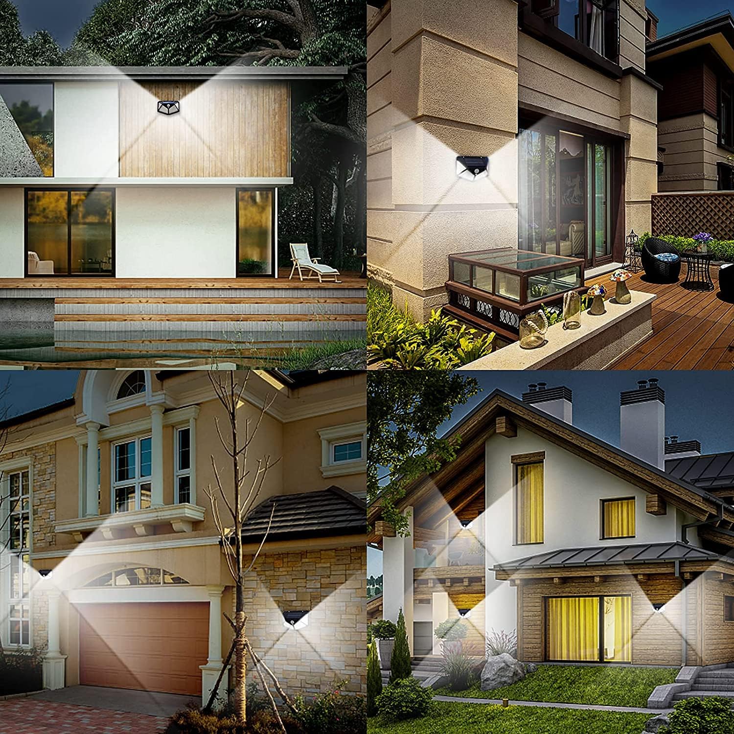 100 LED Solar Motion Sensor Light